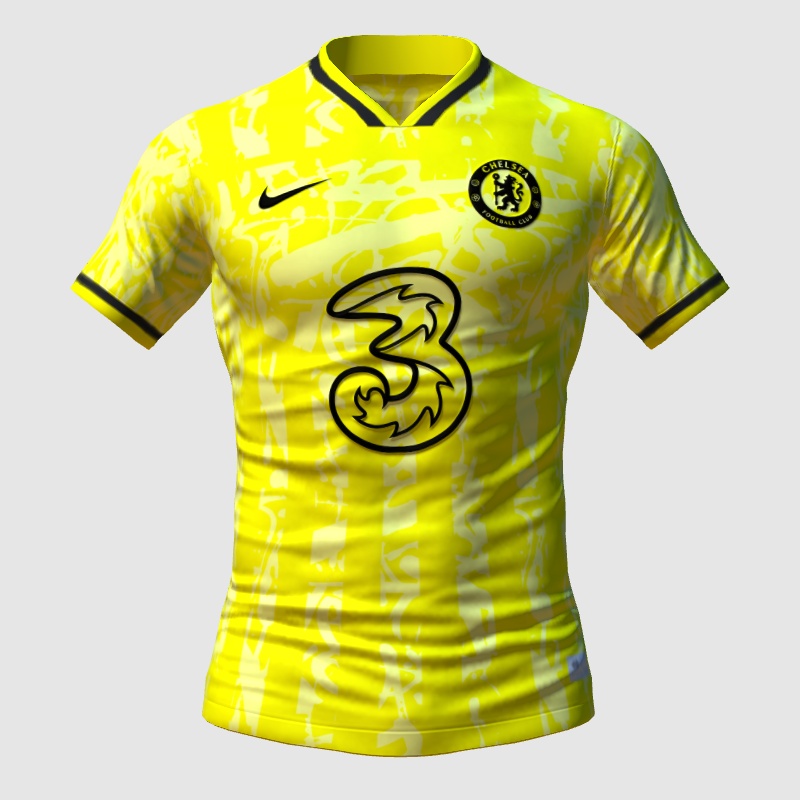 chelsea fc yellow kit