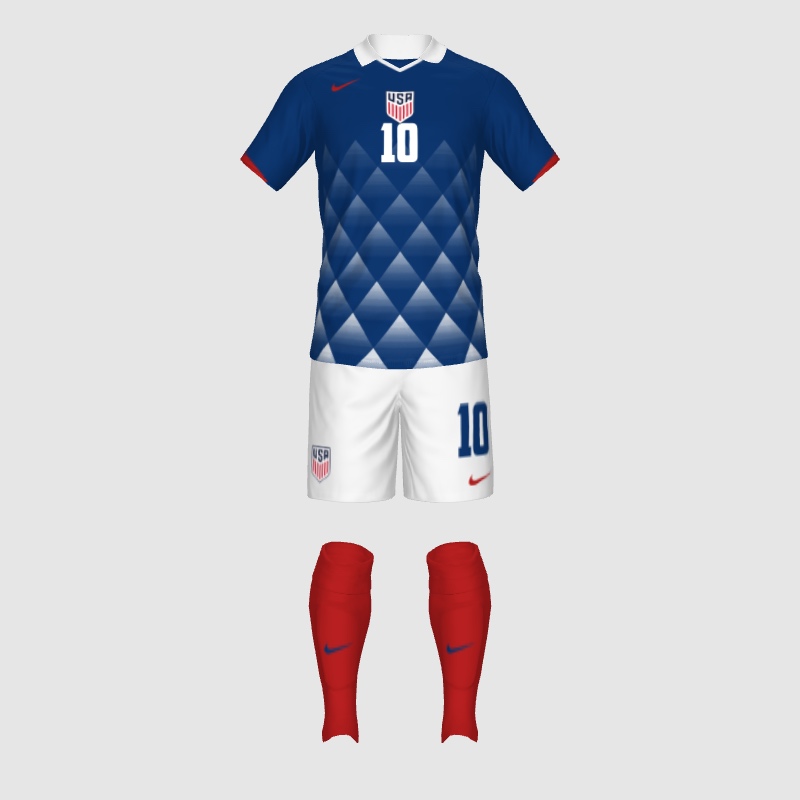 USA Away Jersey FIFA 23 Kit Creator Showcase