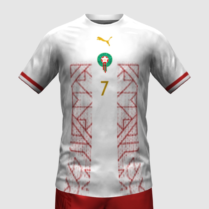 Morocco. Palm. FIFA 23 Kit Creator Showcase
