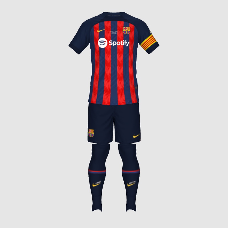 FC Barcelona 2023 FIFA 23 Kit Creator Showcase
