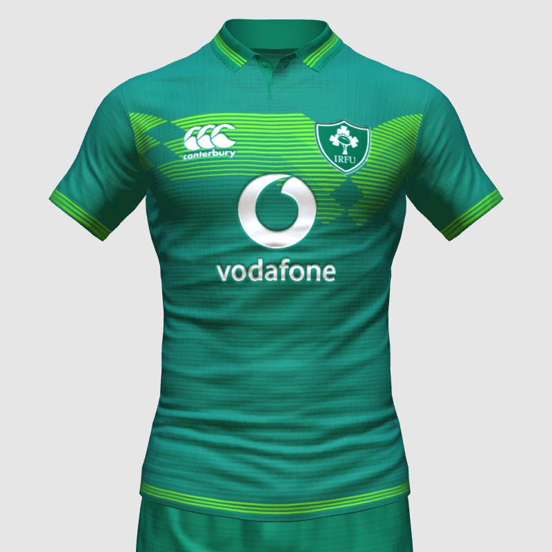 Ireland Rugby Home Concept Kit FIFA 23 Kit Creator Showcase