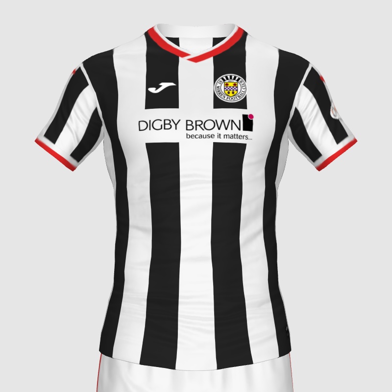 St. Mirren Home Kit 2022/23 FIFA 23 Kit Creator Showcase