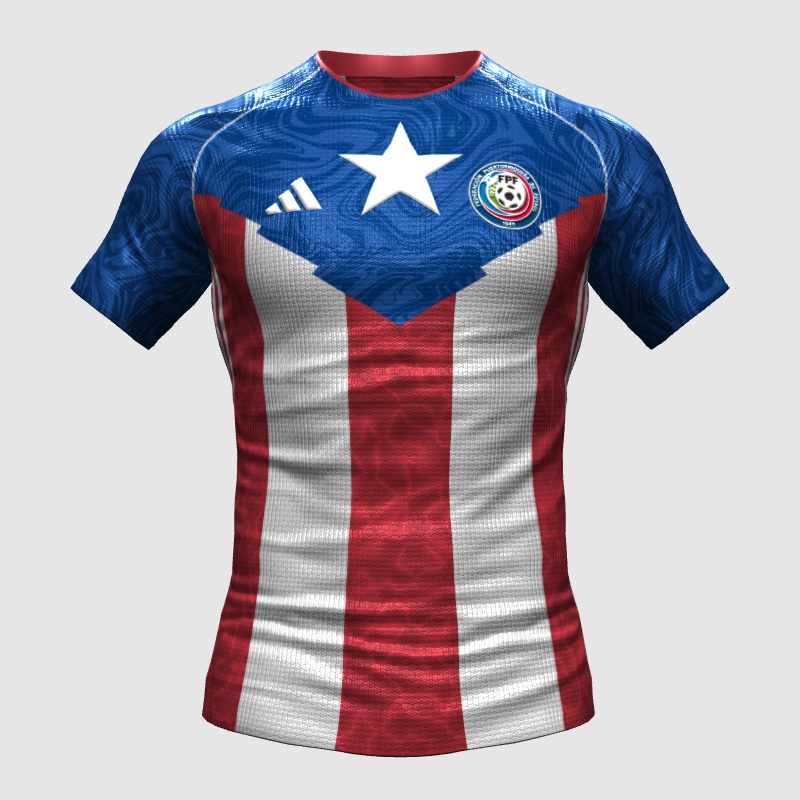 Puerto Rico Home Concept FIFA 23 Kit Creator Showcase