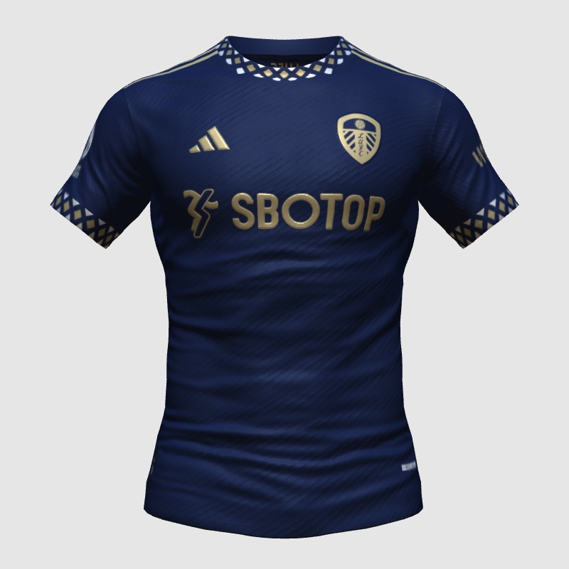 Leeds United away concept FIFA 23 Kit Creator Showcase