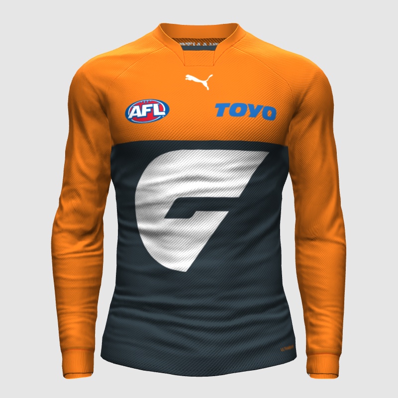 AFL long sleeves 1/18 geelong FIFA 23 Kit Creator Showcase