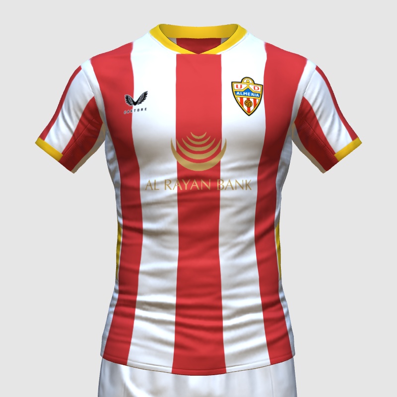 UD Almería Home FIFA 23 Kit Creator Showcase