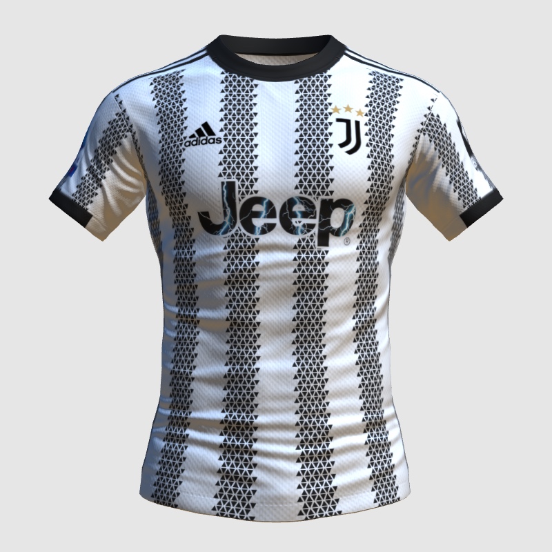 Juventus 22/23 Home Kit FIFA 23 Kit Creator Showcase