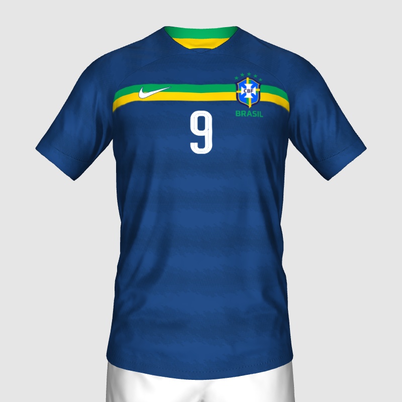 Brazil Away Kit Concept FIFA 23 Kit Creator Showcase