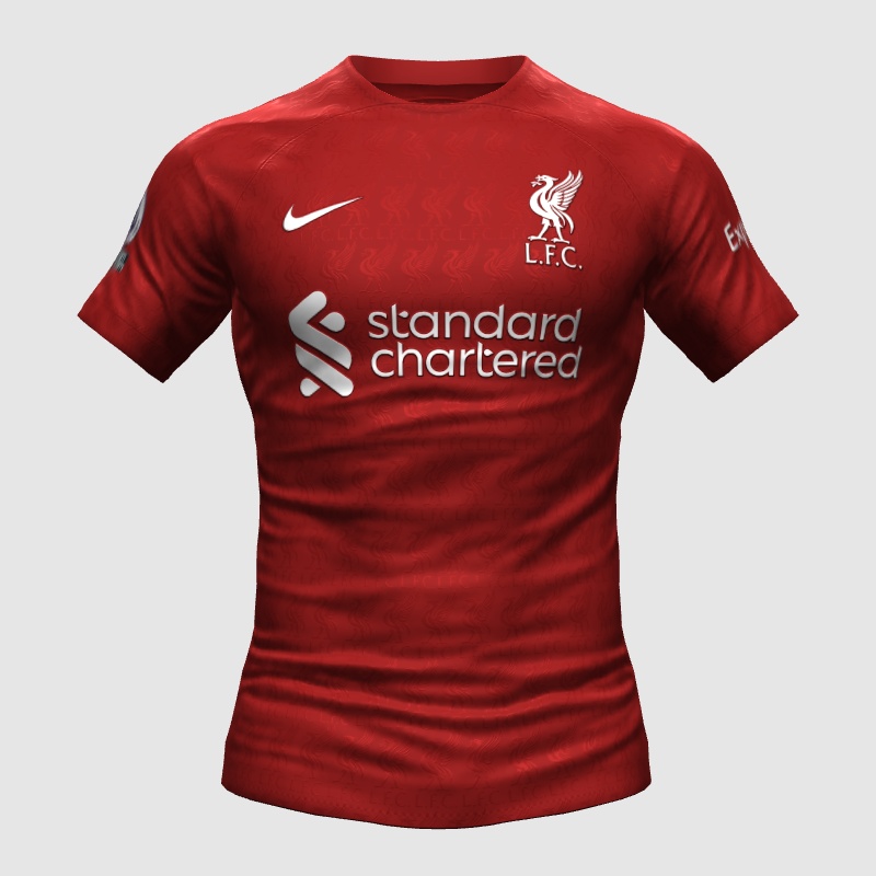 Liverpool Home Kit 20232024 FIFA 23 Kit Creator Showcase