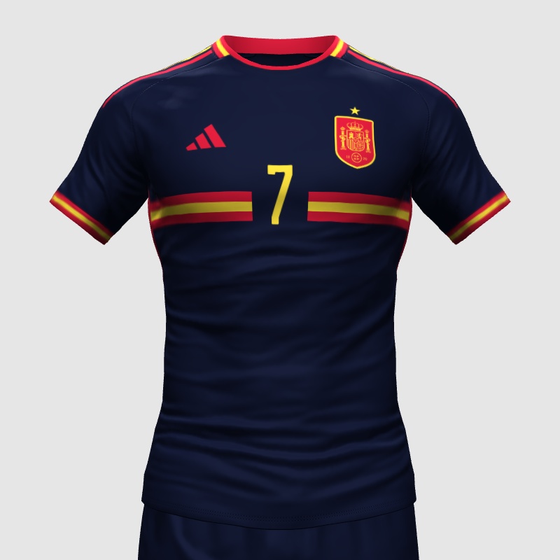 Spain Away Kit Concept FIFA 23 Kit Creator Showcase