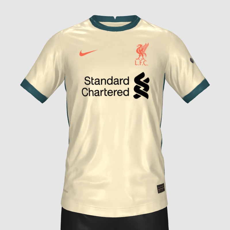 Mo Salah Liverpool FC Kit 21-22 Away Kit - FIFA Kit Creator Showcase
