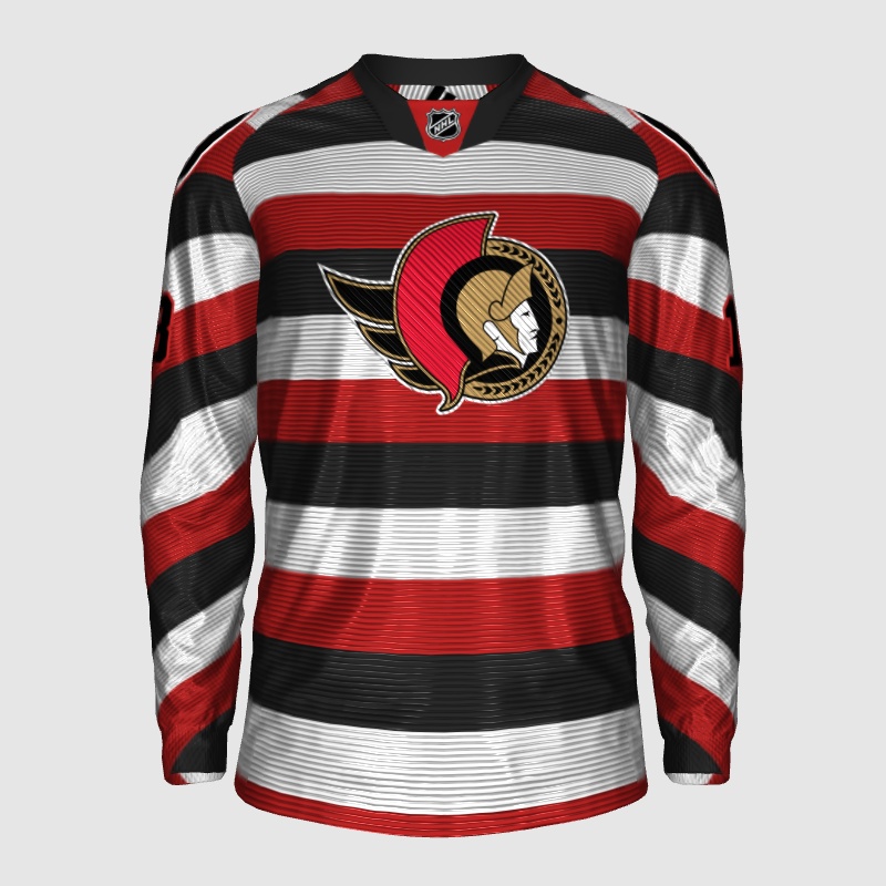 Ottawa Senators throwback "American Sports Jersey" FIFA 23 Kit