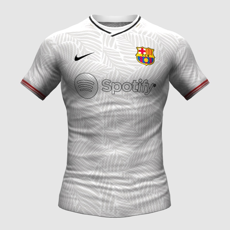 BARCELONA WHİTE KİT FIFA Kit Creator Showcase