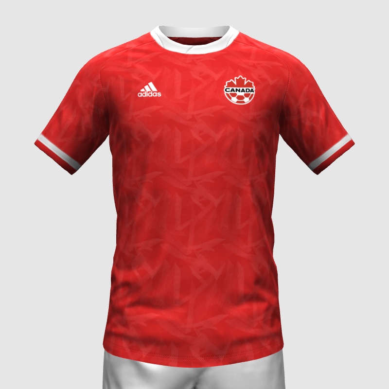 WC Canada Home FIFA 23 Kit Creator Showcase