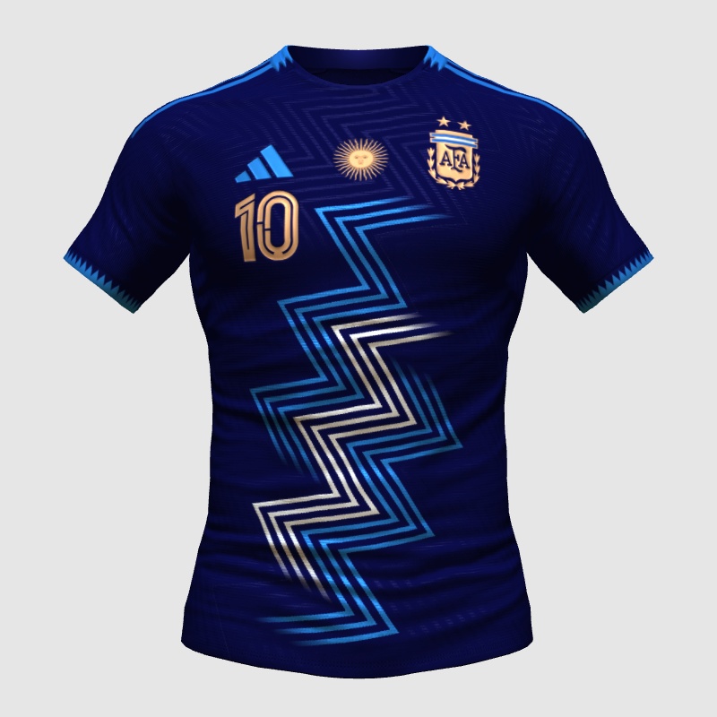 Argentina Away Concept FIFA Kit Creator Showcase