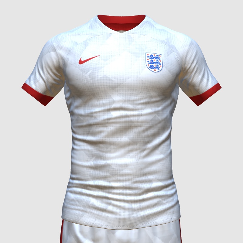 Interntional Concepts England FIFA 23 Kit Creator Showcase
