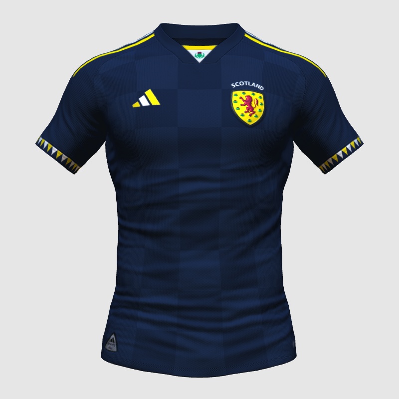 SCOTLAND adidas 2022/23 3RD Concept FIFA 23 Kit Creator Showcase