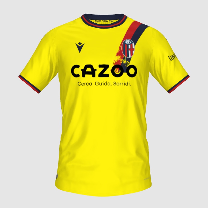Bologna 3rd 2022/23 FIFA 23 Kit Creator Showcase