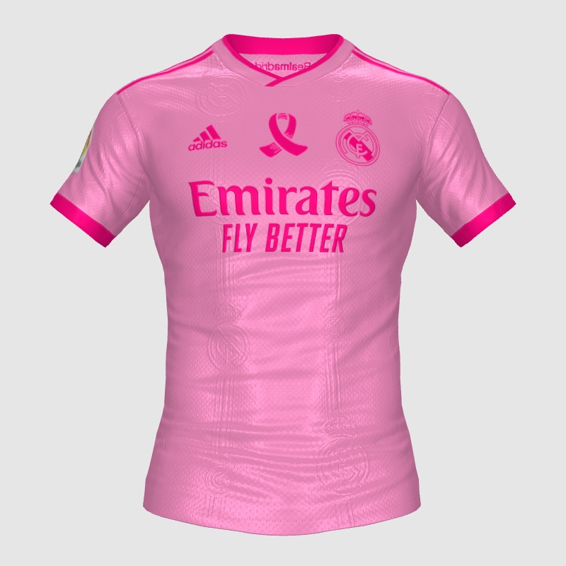 Real Madrid Pink October Kit FIFA 23 Kit Creator Showcase