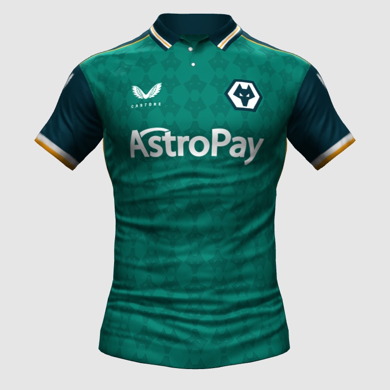 Wolves 2nd 2022/23 Premier League collection - FIFA Kit Creator Showcase