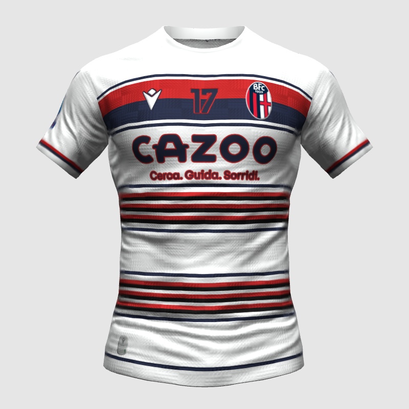 Bologna Away Kit 2024 (from Marchozugo) FIFA 23 Kit Creator Showcase