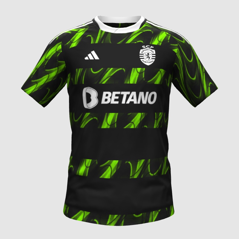 Sporting Adidas 23-24 Third Kit - FIFA Kit Creator Showcase