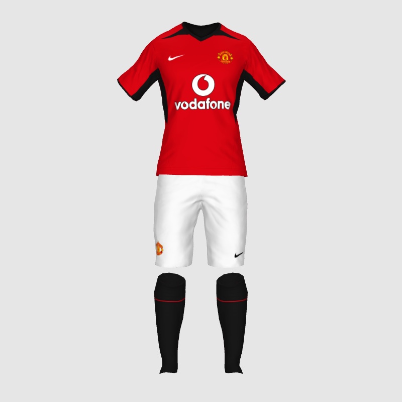 Manchester United 2003-04 home kit - FM Kit Creator Showcase
