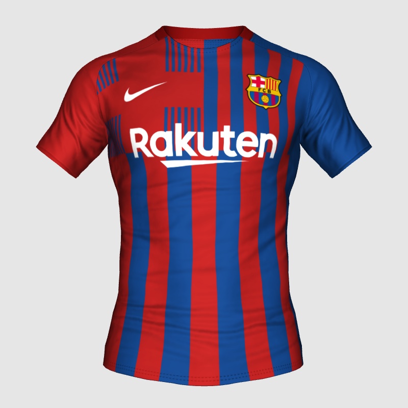 barça home kit 21/22 FIFA 23 Kit Creator Showcase