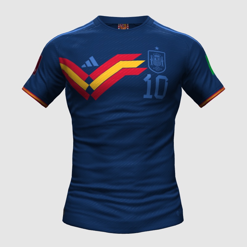 Adidas Spain away kit concept - FIFA Kit Creator Showcase