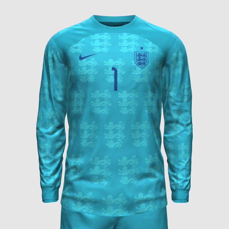England custom keeper kit 2022 - FIFA 23 Kit Creator Showcase