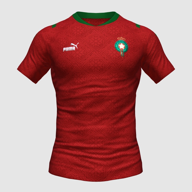 Morocco fantasy kit FIFA 23 Kit Creator Showcase