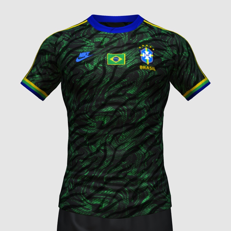 Green Brazil What If? kit FIFA Kit Creator Showcase
