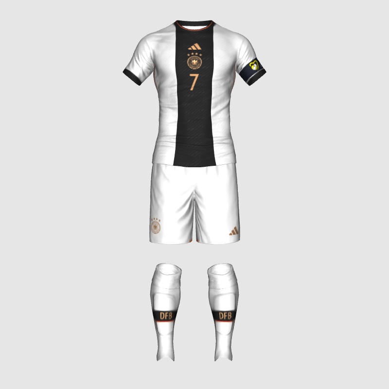 Germany kit word cup 2022 - FIFA 23 Kit Creator Showcase