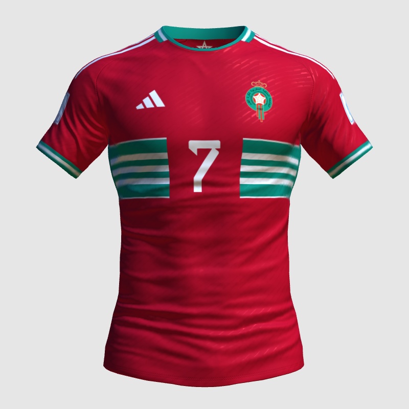 What If? Morocco x Adidas Concept FIFA 23 Kit Creator Showcase