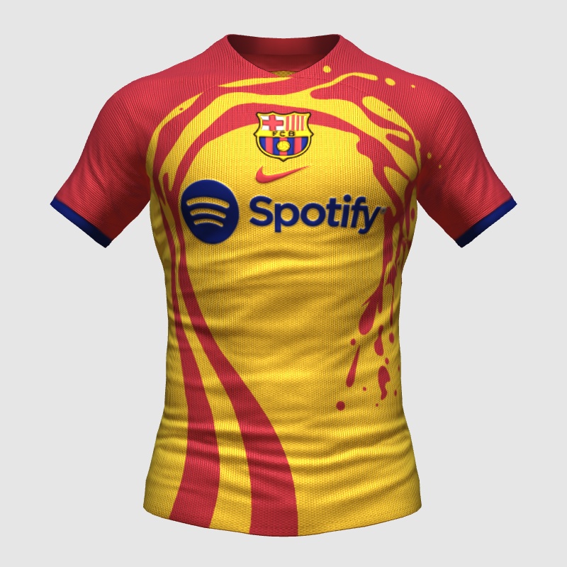 Barcelona Third Concept Fifa Kit Creator Showcase