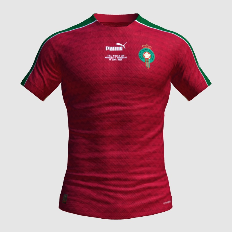 Morocco 2026 Home Kit FIFA 23 Kit Creator Showcase