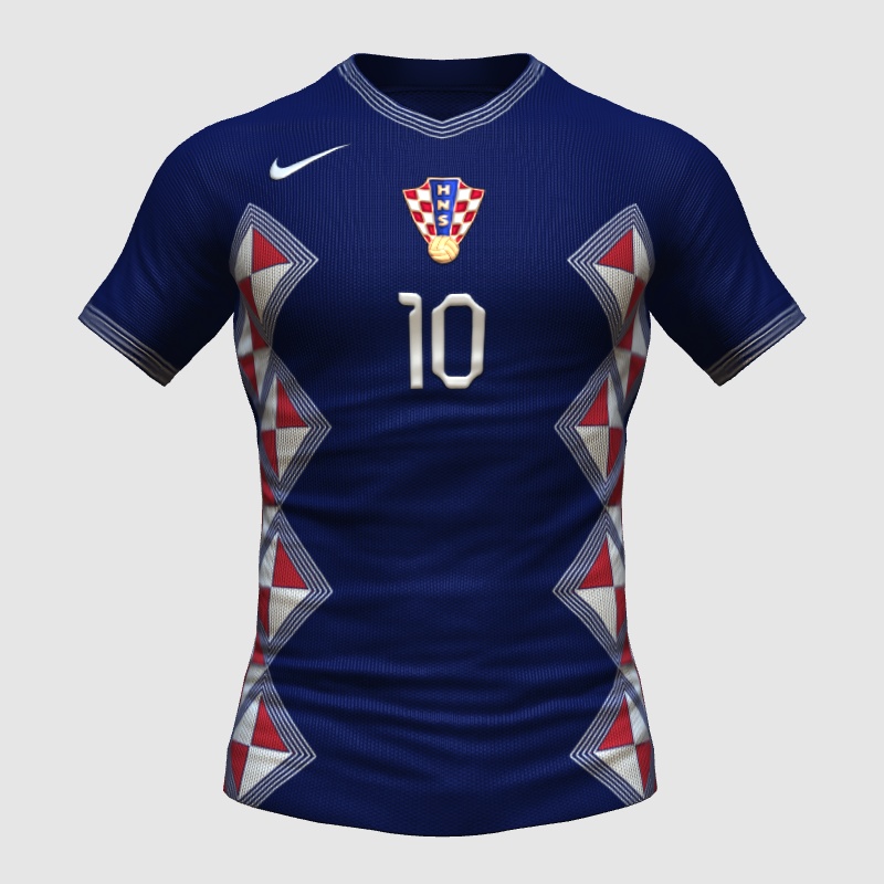 Croatia away concept fifa 23 kit creator showcase