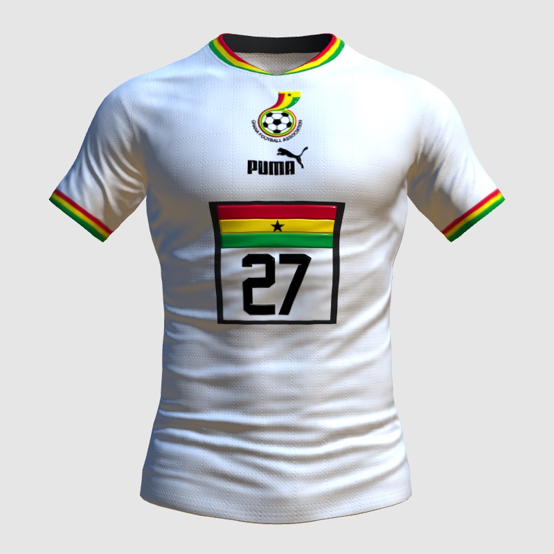 Ghana Away Kit Concept FIFA 23 Kit Creator Showcase