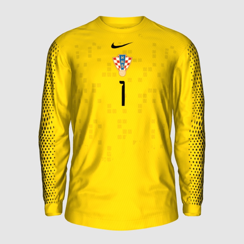 croatia goalkeeper kit