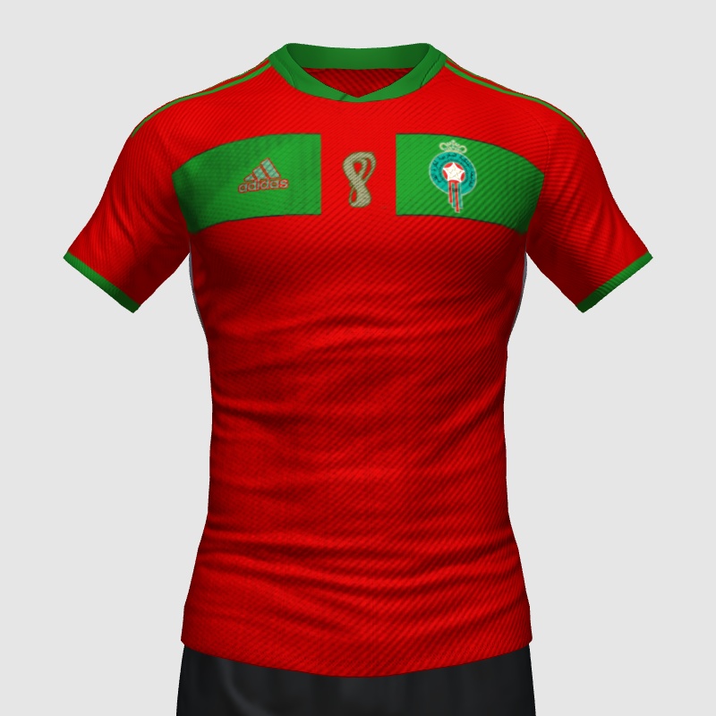 Morocco World Cup 4th Place Kit FIFA 23 Kit Creator Showcase
