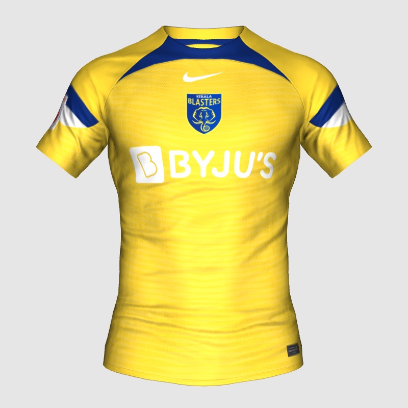 Kerala Blasters Nike Home Concept Kit FIFA 23 Kit Creator Showcase