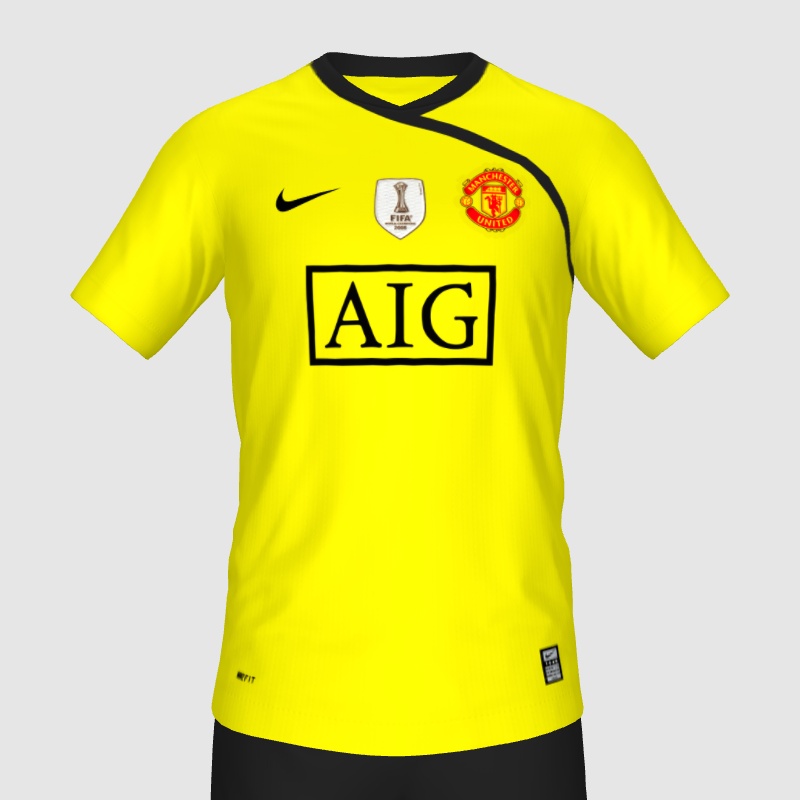 2008-09 Manchester United Nike Sweat Top - 8/10 - (XL)