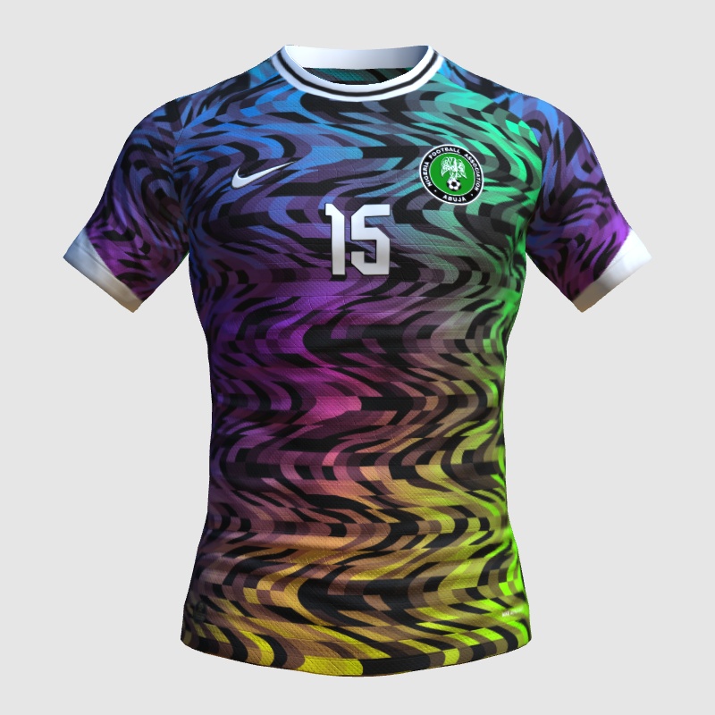 NIGERIA 2026 WORLD CUP AWAY KIT NIKE - FIFA Kit Creator Showcase