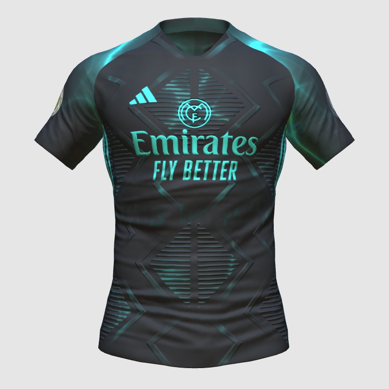 ENERGY PACK REAL MADRID BLACK - FIFA Kit Creator Showcase