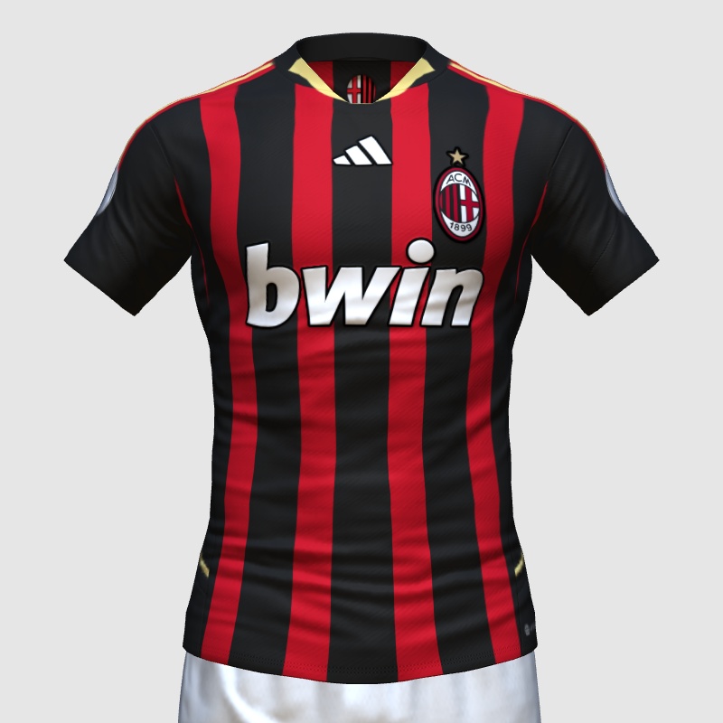 Champions League Winners AC Milan 2007 FIFA 23 Kit Creator Showcase