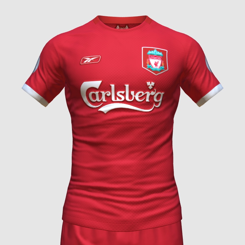 LIVERPOOL 2005 CHAMPIONS LEAGUE KIT visual data 7