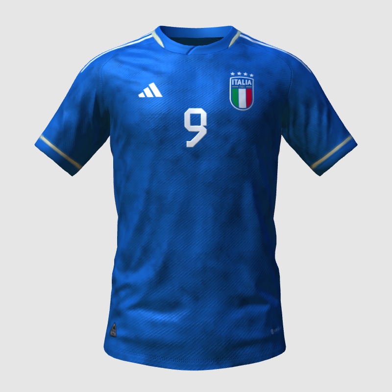 adidas x Italy home kit concept 2023 FIFA 23 Kit Creator Showcase