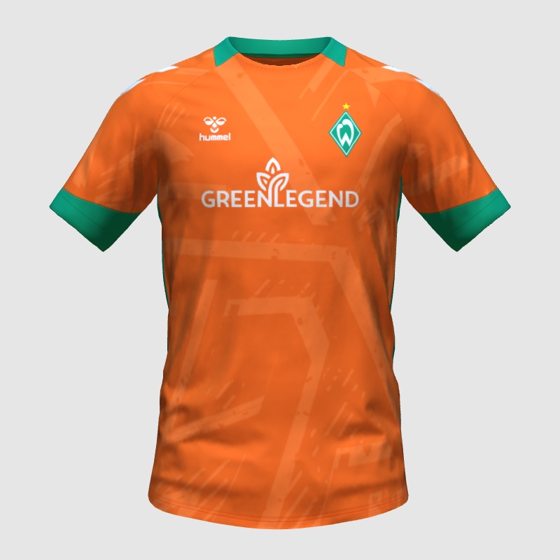 Werder bremen x hummel third fifa 23 kit creator showcase
