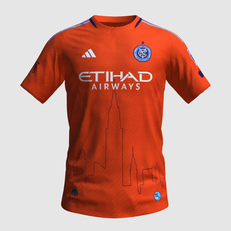 NYCFC x Adidas Away Concept FIFA 23 Kit Creator Showcase