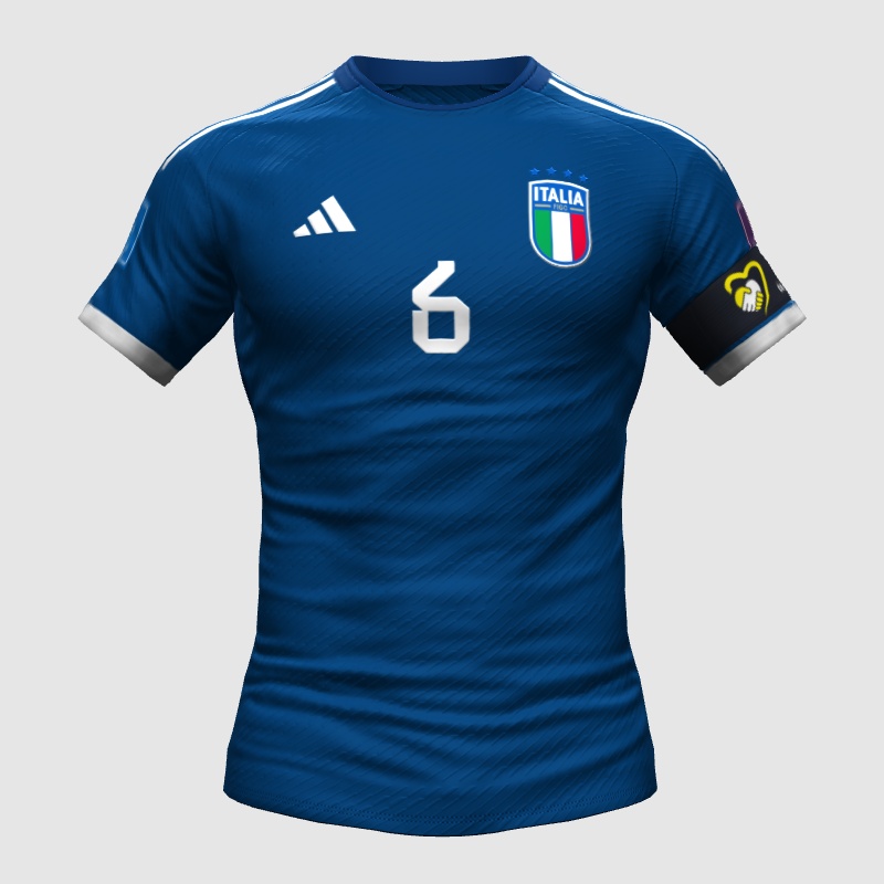 Italy 22/23 Home Kit x ADIDAS x World Cup FIFA 23 Kit Creator Showcase